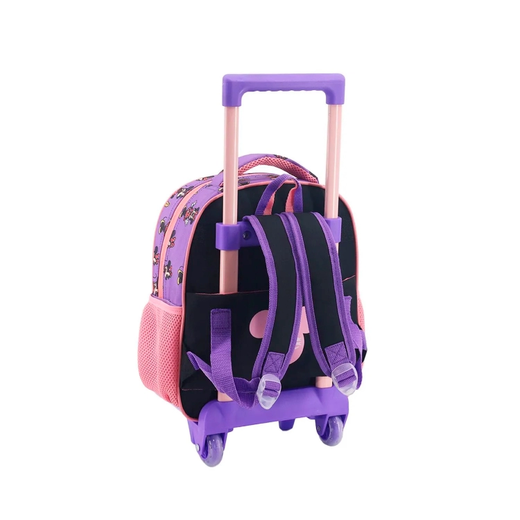 Mochila Escolar LSD 2026 Disney Minnie 12" con Carro Art.70.2100007